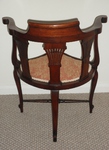 Edwardian Mahogany Inlaid Corner Chair
