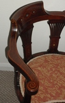 Edwardian Mahogany Inlaid Corner Chair
