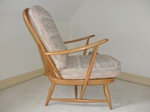 1970s Vintage Ercol Windsor Easy Chair - Natural Finish