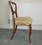 Set of 4 William lV Rosewood Balloon Back Chairs