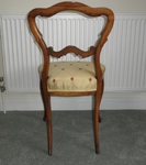Set of 4 William lV Rosewood Balloon Back Chairs