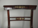 Set of 4 Regency Mahogany Bar Back Chairs