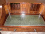 Edwardian Sheraton Style Mahogany Carlton House Desk
