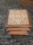 1970s G Plan Ceramic Tiled Nest of Coffee Tables
