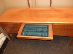 Stag Dressing Table with Stool (or Desk)