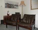 Pair of Torbjørn Afdal, Hunter Chairs by Bruksbo, Norway