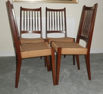 1960s Arne Hovmand-Olsen / Mogens Kold Papercord Chairs