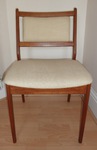 Set of 6 Danish Style Teak Dining Chairs 