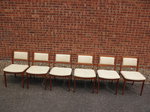 Set of 6 Danish Style Teak Dining Chairs 