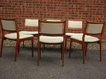 Set of 6 Danish Style Teak Dining Chairs 