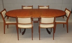 Set of 6 Danish Style Teak Dining Chairs 