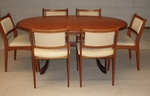 Set of 6 Danish Style Teak Dining Chairs 