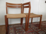 Pair of J L Moller Model 401 Chairs