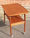 Arne Hovmand-Olsen Style Danish Teak Serving Trolley 