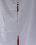 1960s Danish Style Floor Lamp with bright orange shade
