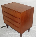 Danish Teak Chest of Drawers 