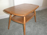 Ercol Tray Table (Model 457) – Natural Finish