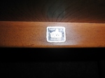 Ercol Tray Table (Model 457) – Natural Finish