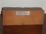 Moroccan Thuya Wood Letter Rack / Stationery