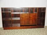 1960s Danish Farso Mobelfabrik Long Rosewood Bookcase