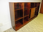 1960s Danish Farso Mobelfabrik Long Rosewood Bookcase