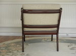 Danish Mahogany Armchair - Model PJ 112 Chair by Ole Wanscher