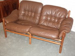 Swedish 2-seater Ilona Sofa by Arne Norell
