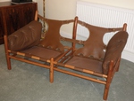 Swedish 2-seater Ilona Sofa by Arne Norell