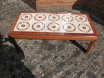 G Plan Occasional Table / Coffee Table with 10 Tiles