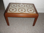 G Plan Occasional Table / Coffee Table with 6  Tiles