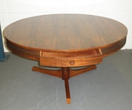 Robert Heritage Drum Dining table & 6 Dining chairs designed for Archie Shine