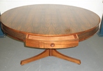Robert Heritage Drum Dining table & 6 Dining chairs designed for Archie Shine
