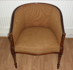 French Style Art Deco Tub Chair