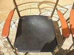 Pair of Staples Ladderax Carvers / Armchairs 