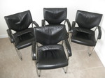 Set of 4 Cantilever Executive Chairs by Wilkhahn, Germany 