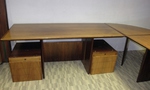 1970s Dyrlund Modular Executive Desk Suite