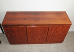 Skovby Three Door Rosewood Credenza Sideboard
