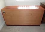 Skovby Three Door Rosewood Credenza Sideboard