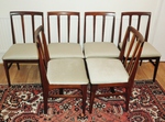 1960s Volnay Dining Table & Six Chairs – John Herbert / A Younger Ltd 