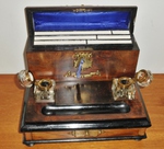 19th Century Walnut Desk Stand 