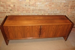 1970s Dyrlund Executive Tambour Credenza / Sideboard