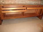 1970s Dyrlund Executive Tambour Credenza / Sideboard