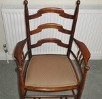 Liberty & Co Arts & Crafts Elm Ladder Back Armchair