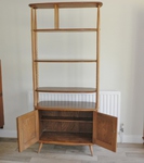 Ercol (Giraffe) Room Divider / Bookcase – Natural Finish 