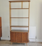 Ercol (Giraffe) Room Divider / Bookcase – Natural Finish 