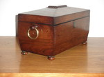 Regency Rosewood Tea Caddy