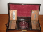 Regency Rosewood Tea Caddy