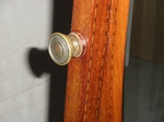 Edwardian Inlaid Mahogany Cheval Mirror