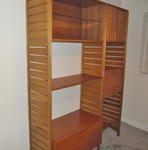 Staples Teak Ladderax 2 Bay Unit 