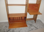 Staples Teak Ladderax 2 Bay Unit 